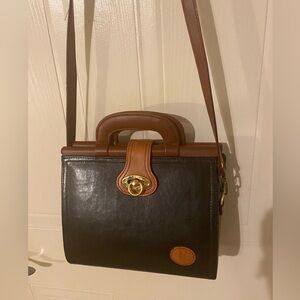 Elka Hard Case boxy style Crossbody Bag Purse